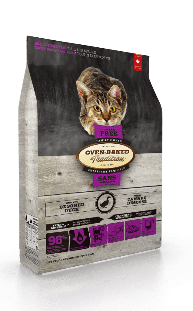 The best and healthiest food for kittens and adult cats Duck OvenBaked