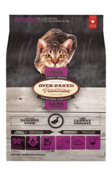 Grain Free Cat Duck 3D front Chat Canard Sans Grain face