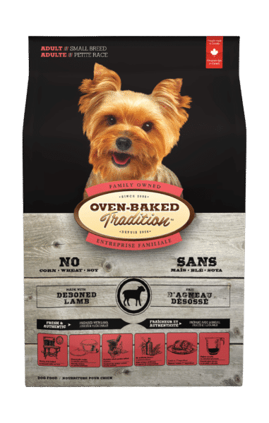 Food for small breed adult dogs - Lamb 1 Nourriture pour petits chiens saveur agneau