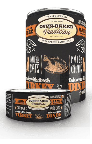 Pâté sans grains pour chat adulte - Dinde 1 chat dinde