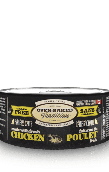 成年猫的无谷类肉酱--鸡肉 1 Can chat poulet 155g