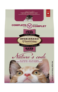 CAT Natures Code Regular Chicken Front CHAT Poulet Regulier Face