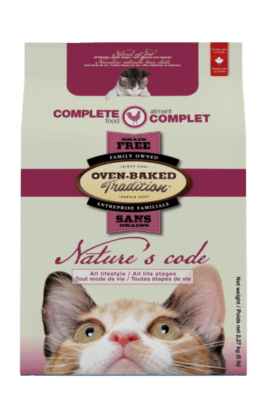 CAT Natures Code Regular Chicken Front CHAT Poulet Regulier Face