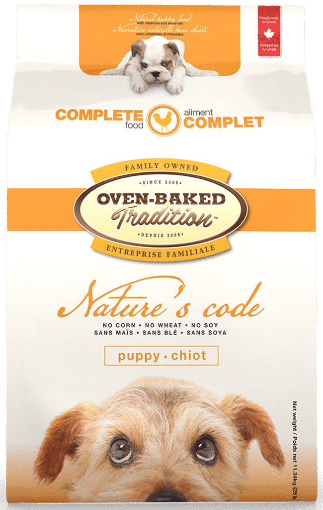 The best dog food for puppies of small breeds Chicken OvenBaked