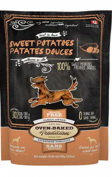 OBT 25002 6 Dog Treats SweetPotatoes