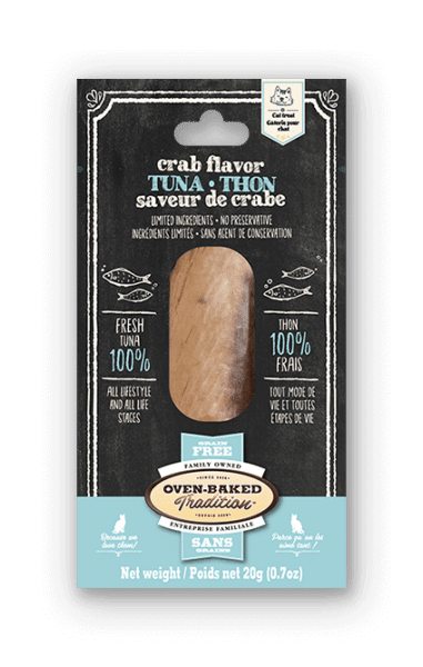 Fillet treats for cats - Tuna & crab 1 gateries chat thon crabe
