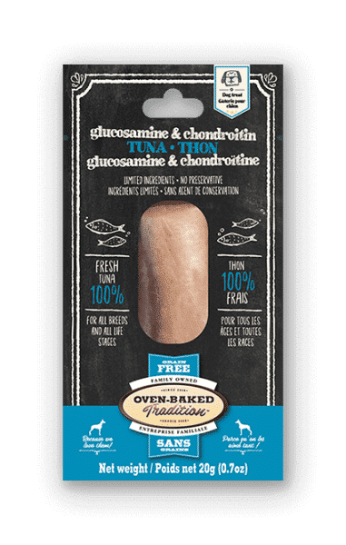 Fillet treats for dogs - Tuna & glucosamine and chondroitin 1 fillet treats for dogs