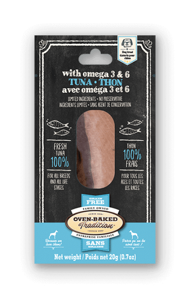 Gâterie filet pour chien - Thon avec oméga 3 & 6 1 gateries chien thon omega