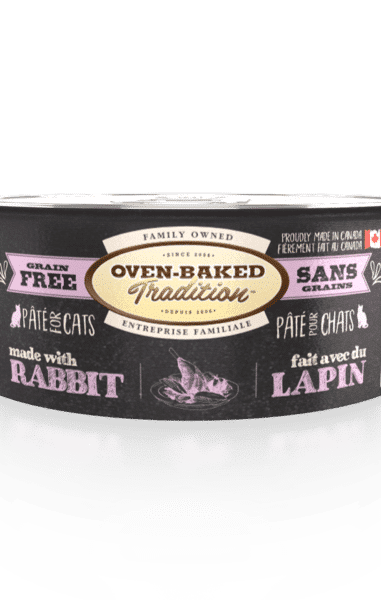 成年猫的无谷类肉酱--兔肉 1 Can Conserve Cat Chat Rabbit Lapin 55oz