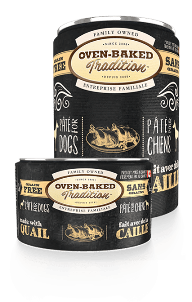 Grain-free pâté for adult dogs - Quail 1 chien caille