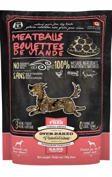 OBT 25003 12 Dog Treats Meatballs