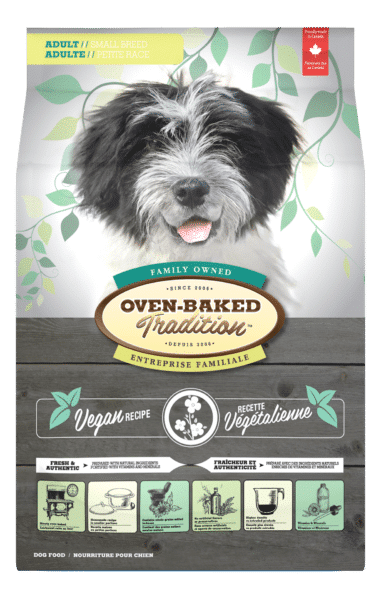 FOOD FOR SMALL BREEDS ADULT DOGS – VEGAN 1 Ve╠uge╠u SB Face Web 2 1