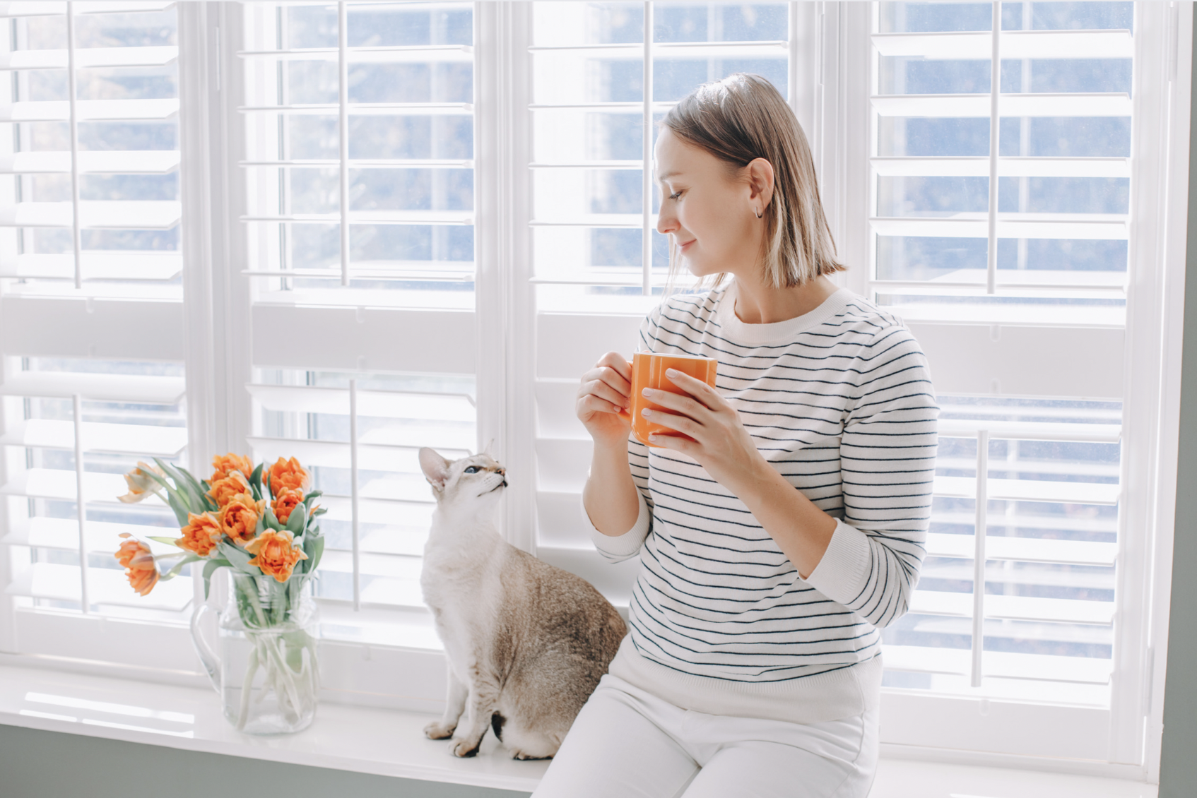 Why does my cat follow me everywhere ? OvenBaked Tadition