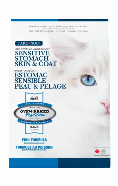 Product shot of Oven-Baked Tradition sensitive stomach skin and coat