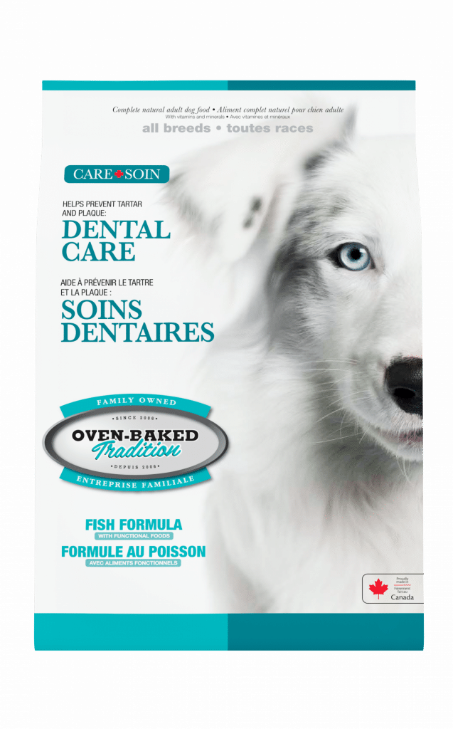 Nourriture soins dentaires pour chien adulte toutes races - Poisson 1 Product shot of Oven-Baked Tradition dental care
