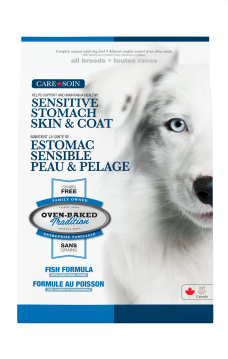 Nourriture pour chien toutes races estomac sensible au poisson hypoallergénique