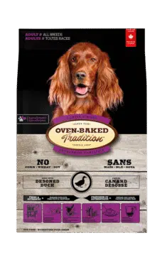 Bag of all breeds duck dog food, oven-baked – Oven-Baked Tradition